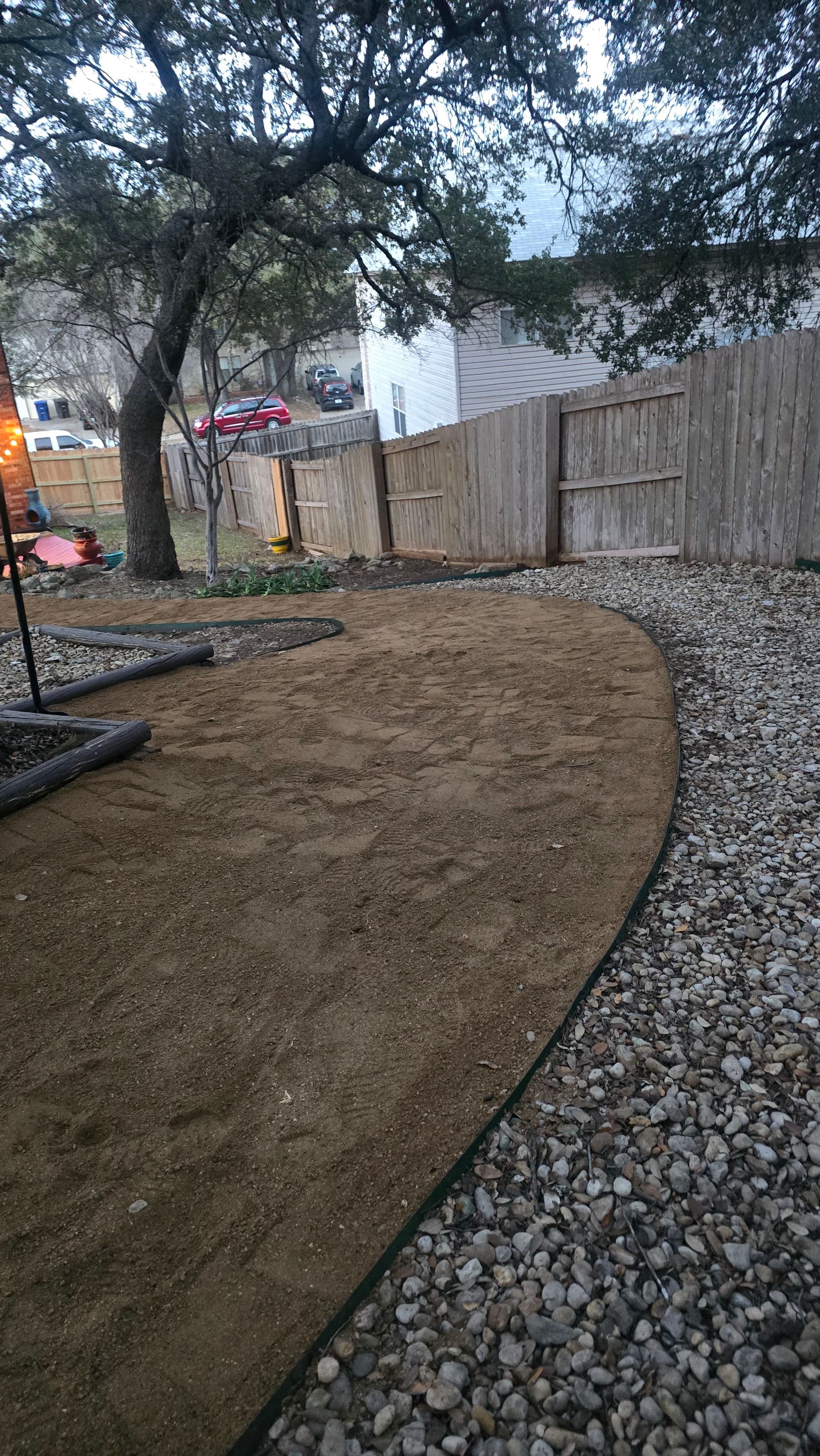 Gallery photos for Backyard Hardscape Enhancement with Heavenly Lawn Care: Image #5