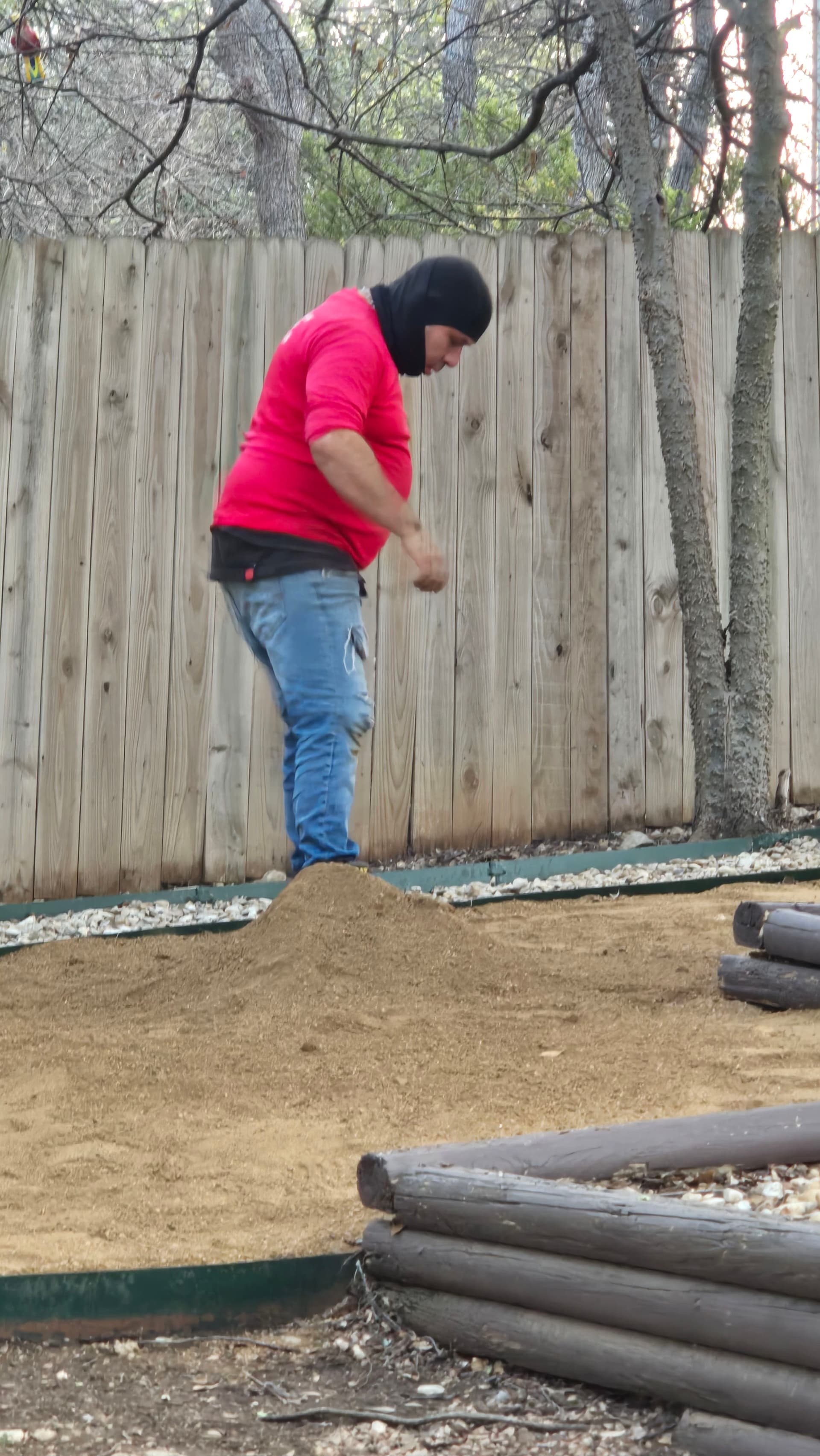 Backyard Hardscape Enhancement with Heavenly Lawn Care