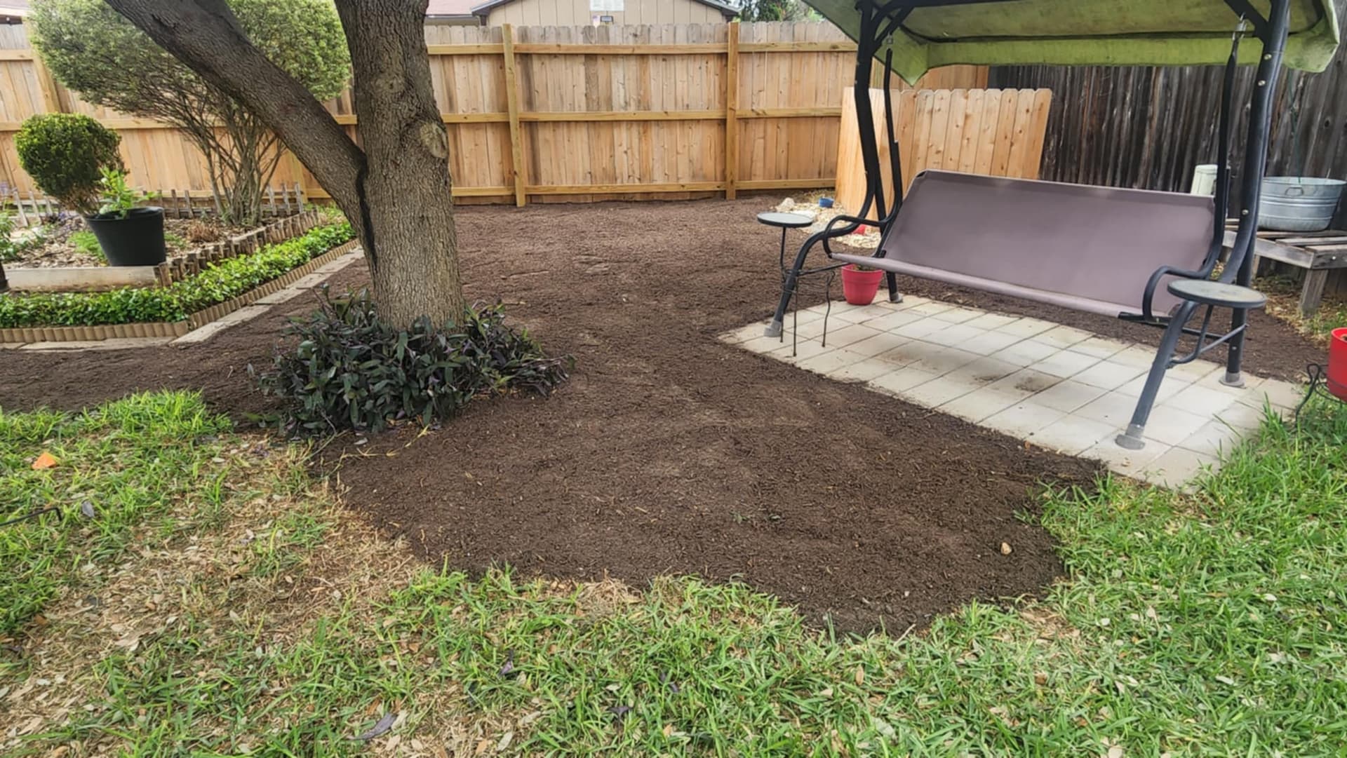 Gallery photos for Lush Lawn Overhaul with Sod Installation: Image #4