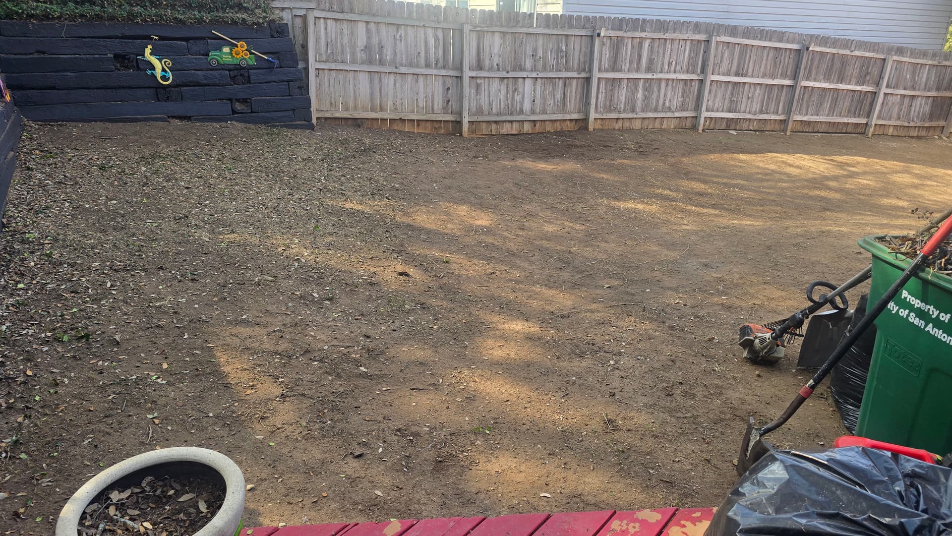 Gallery photos for Backyard Pathway and Landscape Prep: Image #9